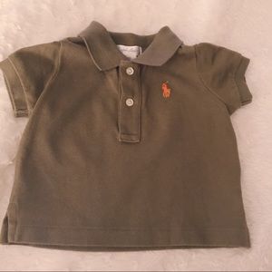 Like new! Infant Cotton Mesh Polo Shirt